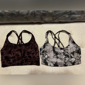 Lululemon Energy bras